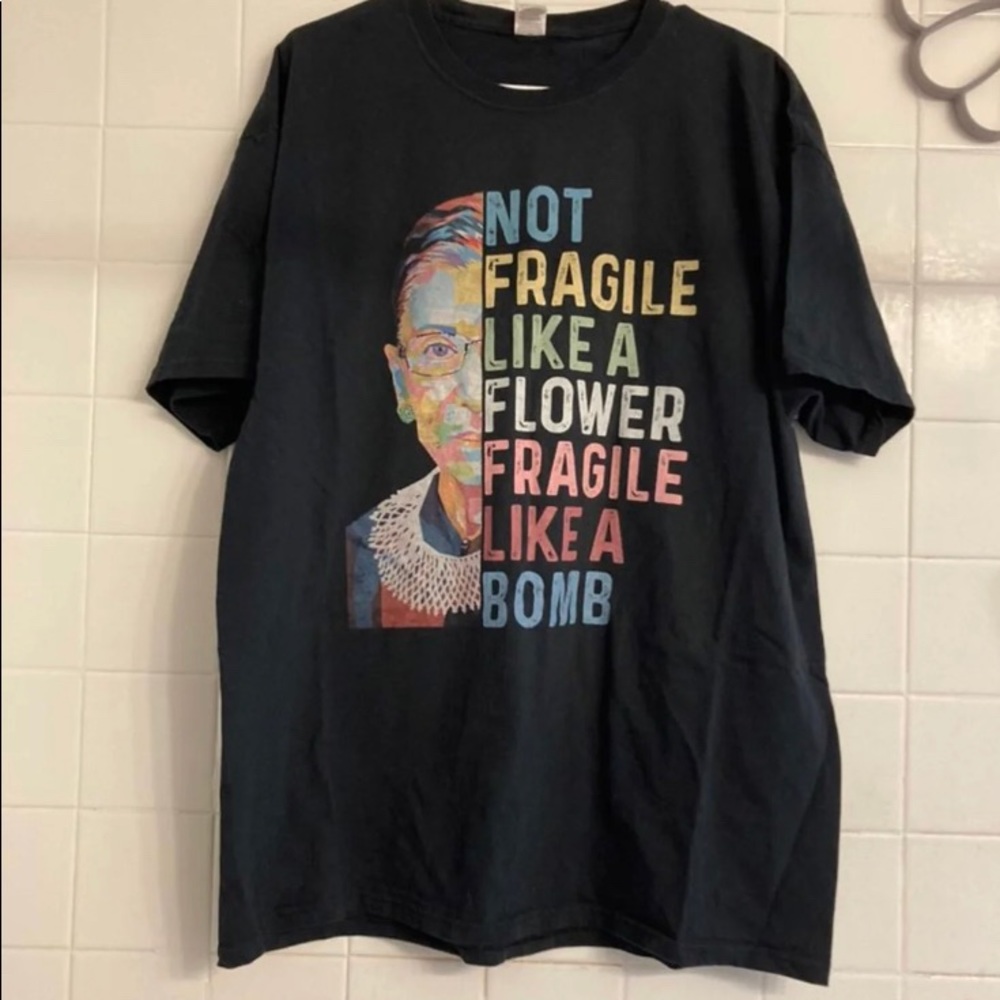 Ruth B. Ginsberg "Not Fragile" Tee Xl - image 2